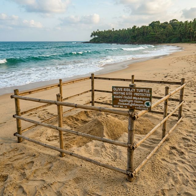 Olive Ridley Turtle Nesting Site Protection